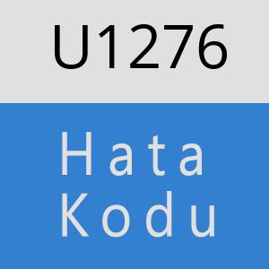 U1276 hatasi