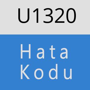 U1320 hatasi