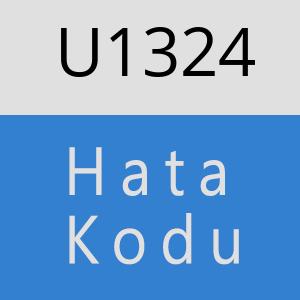 U1324 hatasi