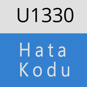 U1330 hatasi