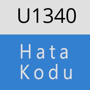 U1340 hatasi