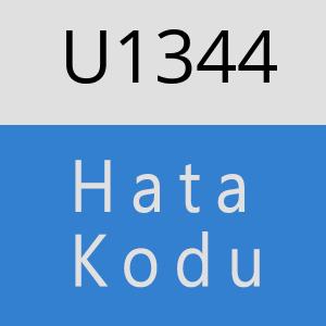 U1344 hatasi