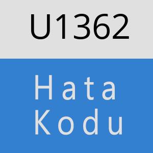 U1362 hatasi