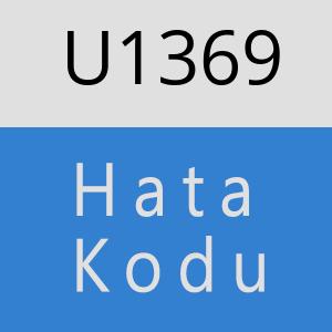 U1369 hatasi