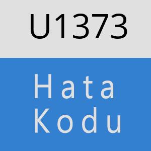 U1373 hatasi