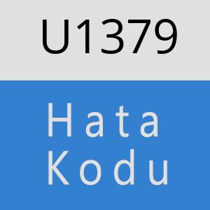 U1379 hatasi