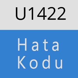 U1422 hatasi