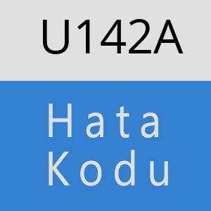 U142A hatasi