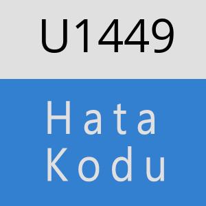 U1449 hatasi