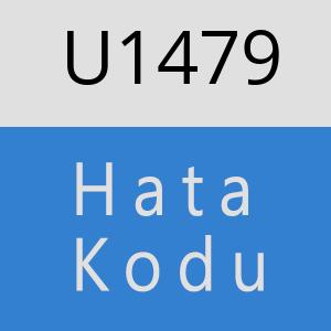 U1479 hatasi