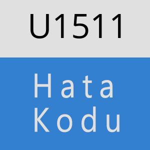 U1511 hatasi