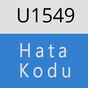 U1549 hatasi