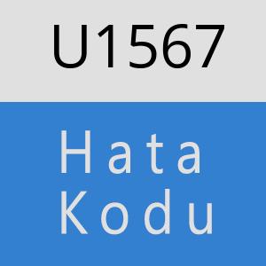 U1567 hatasi