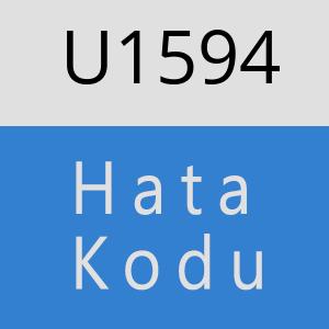 U1594 hatasi