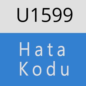 U1599 hatasi