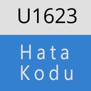 U1623 hatasi