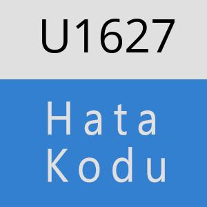 U1627 hatasi