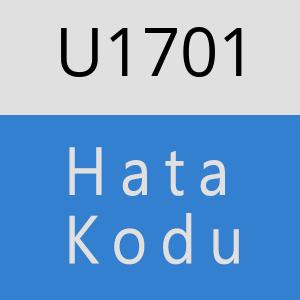 U1701 hatasi