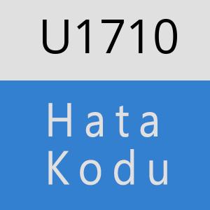 U1710 hatasi