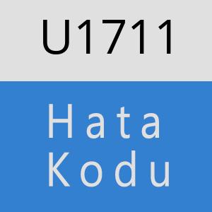 U1711 hatasi