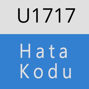 U1717 hatasi