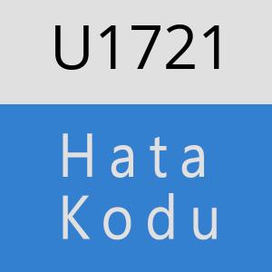 U1721 hatasi