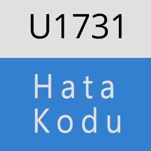 U1731 hatasi