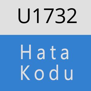 U1732 hatasi