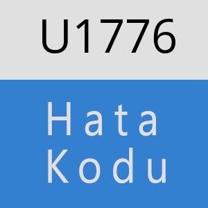 U1776 hatasi