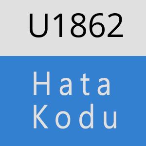 U1862 hatasi