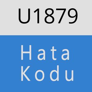 U1879 hatasi