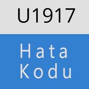 U1917 hatasi