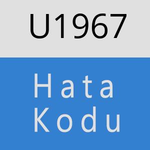 U1967 hatasi