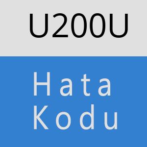 U200U hatasi