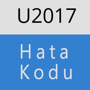 U2017 hatasi