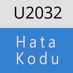 U2032 hatasi