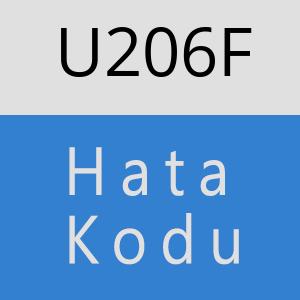 U206F hatasi