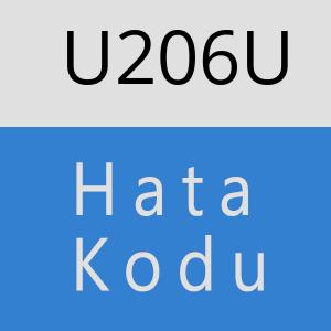 U206U hatasi