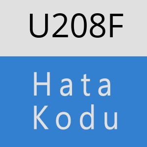 U208F hatasi