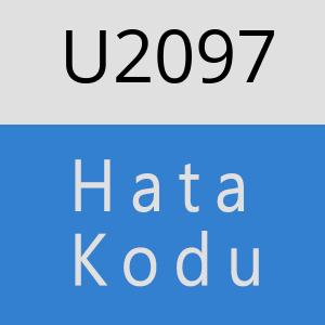 U2097 hatasi