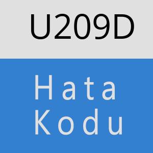 U209D hatasi