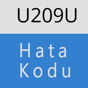 U209U hatasi