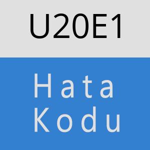 U20E1 hatasi