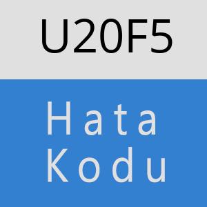 U20F5 hatasi