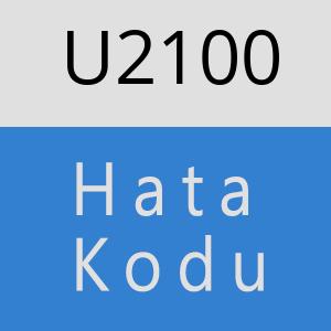 U2100 hatasi