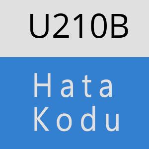 U210B hatasi