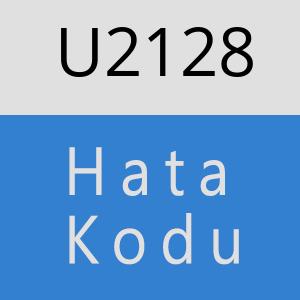 U2128 hatasi