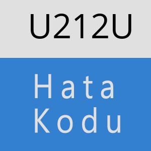 U212U hatasi