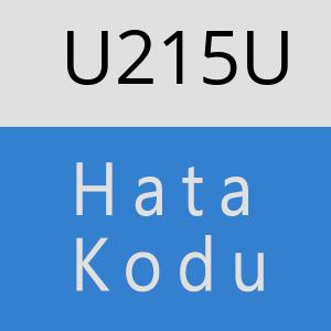 U215U hatasi