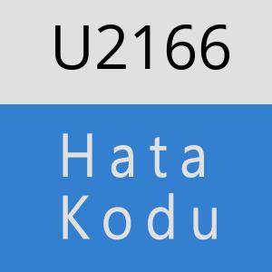 U2166 hatasi